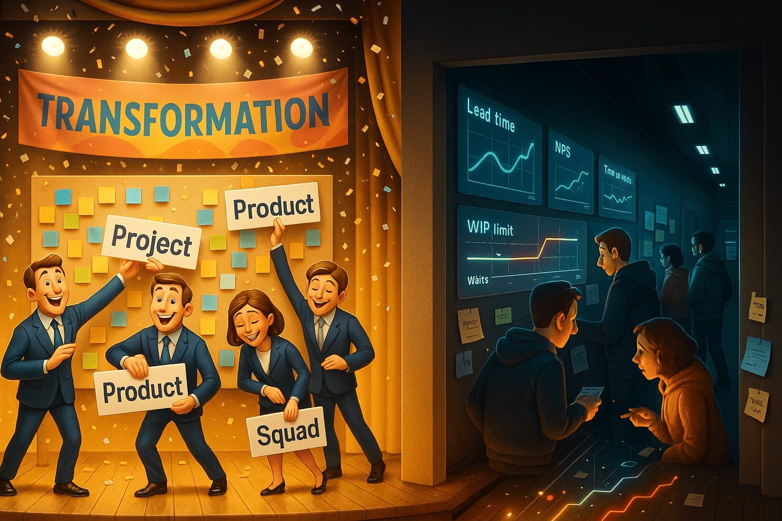 «Мы уже Agile?» – главный вопрос, который вы задаёте не тем метрикам