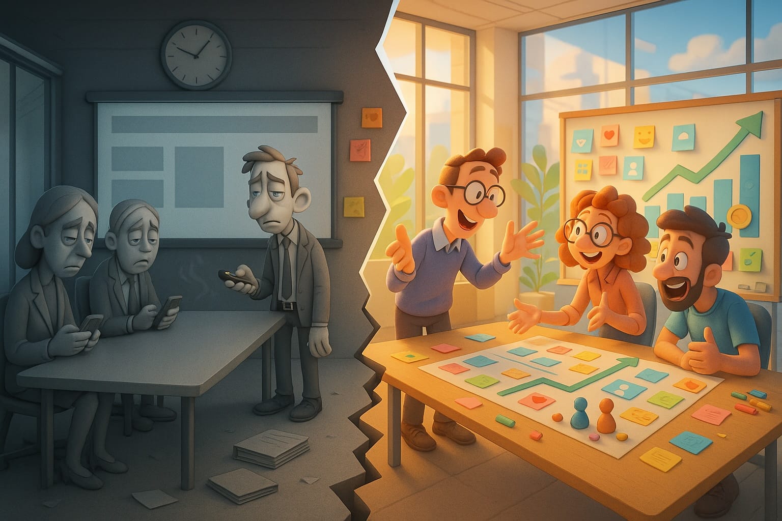 Если ваш Sprint Review напоминает скучное демо — вот 5 причин, почему так происходит