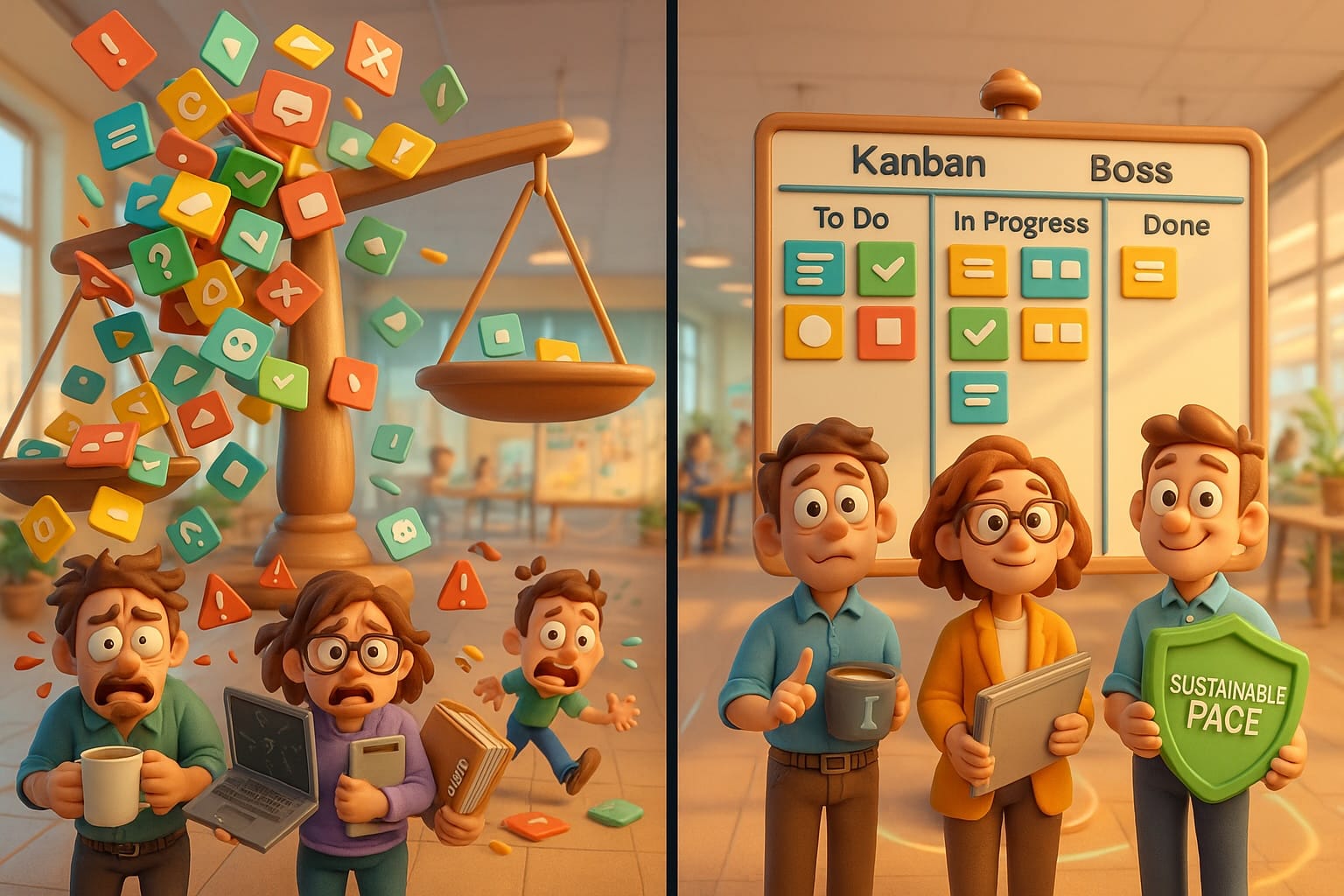 Баланс спроса и мощности: простой Kanban-подход, который избавляет Scrum-команды от хронической перегрузки